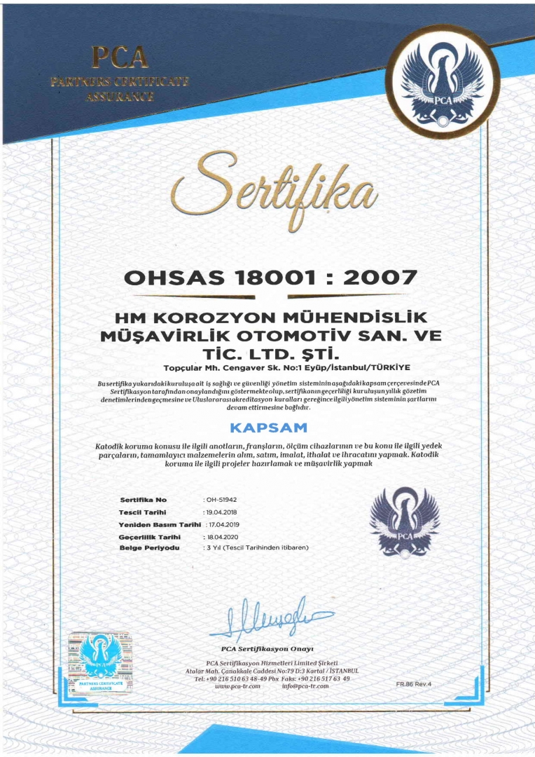 ISO Belgesi